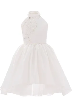 Tulleen Besticktes Lavonne Kleid