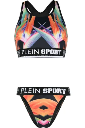 Philipp Plein Flowers Bikini