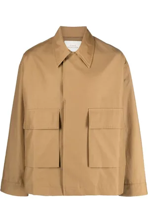 STUDIO NICHOLSON Hemdjacke mit aufgesetzten Taschen