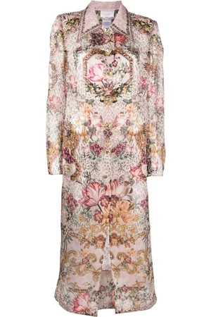 Camilla Mantel mit grafischem Print