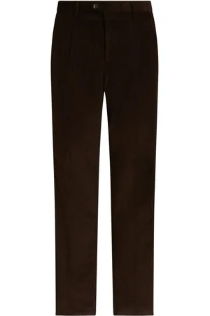 Etro Cordhose mit Blumenstreifen