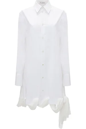 J.W.Anderson Hemdkleid mit asymmetrischem Saum