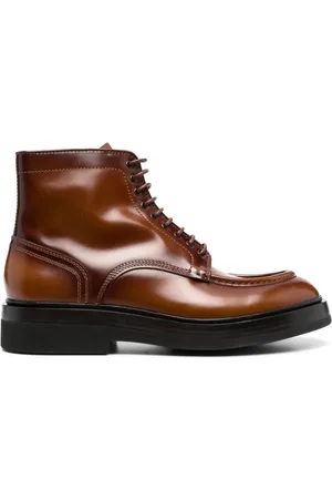 santoni Klassische Schnürstiefel