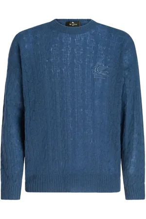Etro Kaschmirpullover mit Zopfmuster