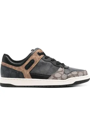 Coach C201 Sneakers mit Monogramm