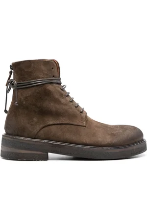 MARSÈLL Parrucca Schnürstiefel aus Wildleder
