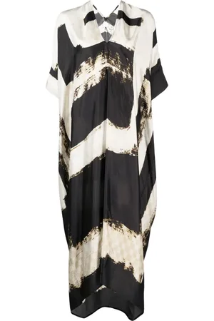 MASNADA Kleid mit V-Ausschnitt
