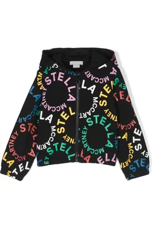 Stella McCartney Kapuzenjacke mit Logo-Print