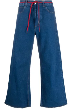 Marni Halbhohe Wide-Leg-Jeans