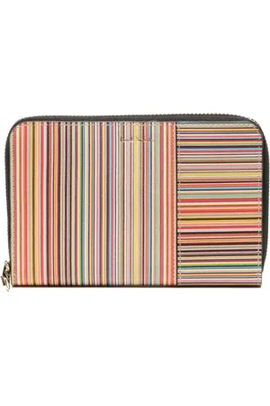 Paul Smith Portemonnaie mit Signaturen-Streifen