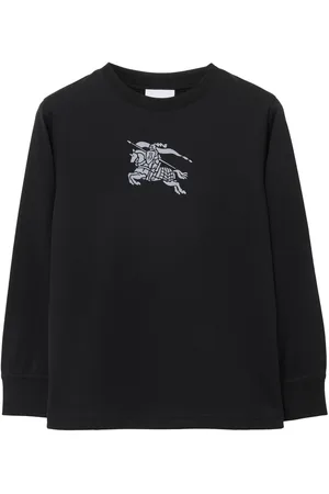 Burberry T-Shirt mit Ritteremblem