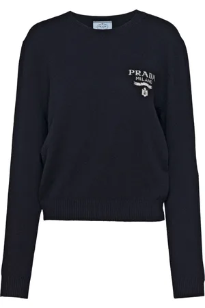Prada Intarsien-Pullover aus Kaschmir