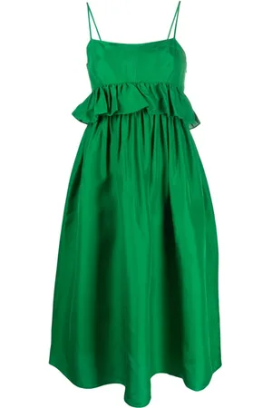 ULLA JOHNSON Kleid mit Rüschen