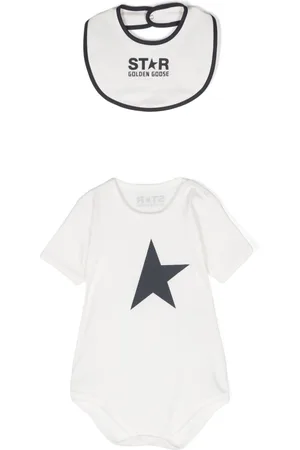 Golden Goose Strampelanzug mit Sterne-Print