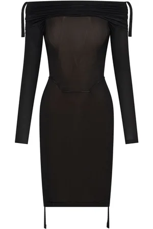DION LEE Schulterfreies Kleid