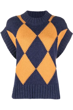 La DoubleJ Pullunder mit Argyle-Muster