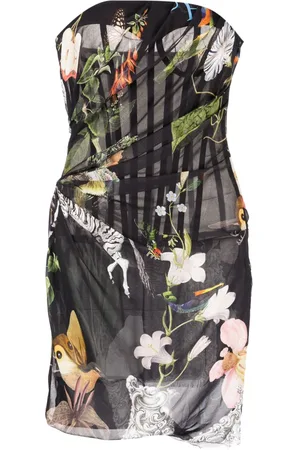 MONSE Schulterfreies Minikleid