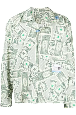 Maison Mihara Yasuhiro Hemd mit Dollar-Print