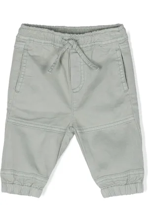 Stella McCartney Tapered-Hose mit Logo-Patch