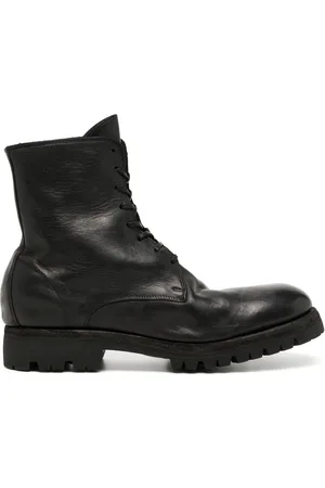 GUIDI Klassische Schnürstiefel