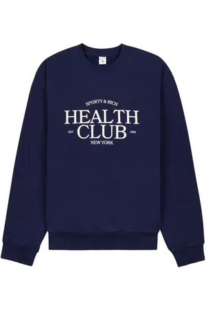 Sporty & Rich Sweatshirt mit Slogan-Print