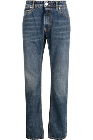 Etro Slim-Fit-Jeans mit Pegaso-Motiv