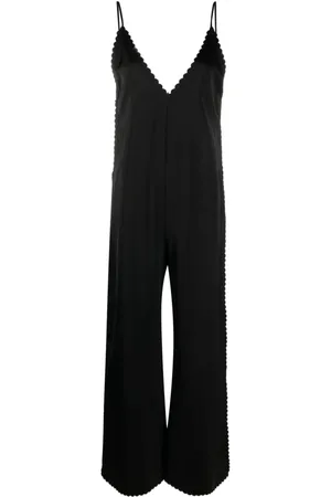 Jil Sander Jumpsuit mit V-Ausschnitt