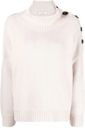 YVES SALOMON Pullover mit Knöpfen