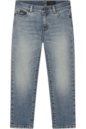 Dolce & Gabbana Skinny-Jeans mit Logo-Print