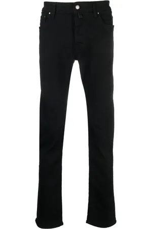 Jacob Cohen Halbhohe Straight-Leg-Jeans