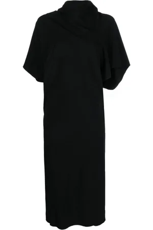 Rick Owens Kleid mit Stehkragen