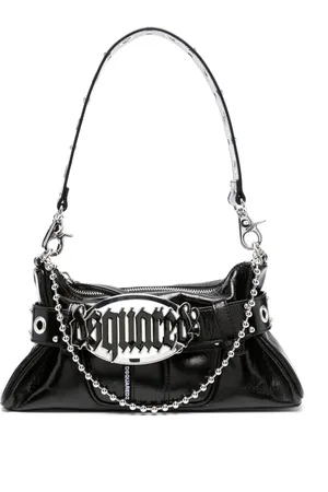 Dsquared2 Schultertasche mit Logo-Schild