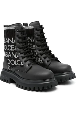 Dolce & Gabbana Stiefel mit Logo