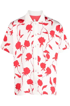 Jacquemus La Chemise Maille Jacquard-Hemd