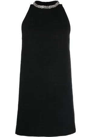 Sandro Kleid mit Schmuckkragen