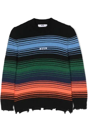 Msgm Pullover mit Logo-Stickerei