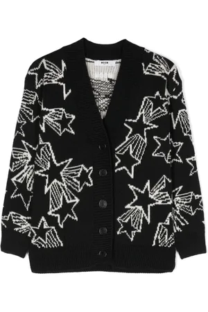 Msgm Cardigan mit Intarsienmuster