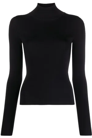 OFF-WHITE Gerippter Pullover mit Stehkragen