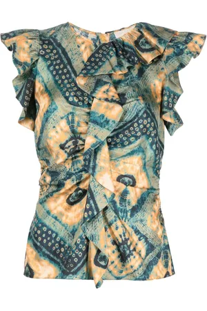 ULLA JOHNSON Vida Bluse aus Seide