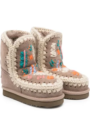 Mou Bestickte Eskimostiefel