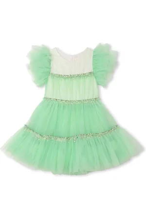 Billieblush Kleid mit Tülleinsätzen