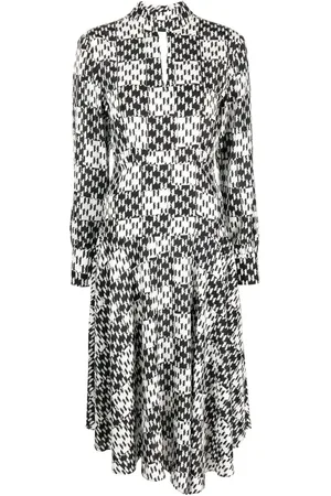 Karl Lagerfeld Kleid aus Monogramm-Jacquard