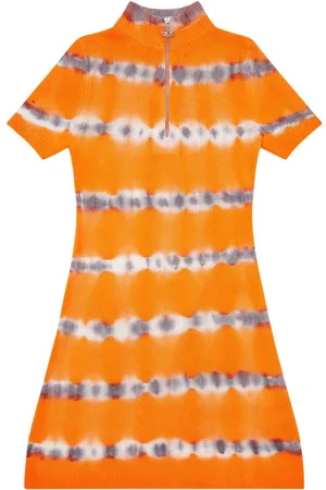 Diesel M-Zafora Minikleid mit Batikmuster