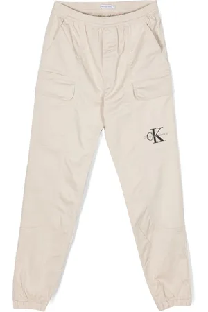 Calvin Klein Cargohose mit Logo-Stickerei