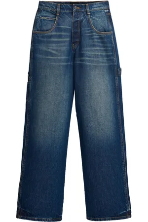Marc Jacobs Halbhohe Wide-Leg-Jeans