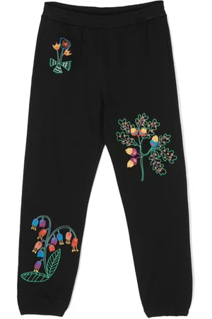 Stella McCartney Jogginghose mit Blumenstickerei