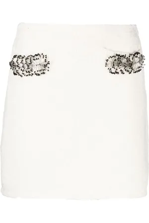 Lanvin Minirock mit Perlen