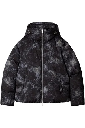 OFF-WHITE Gefütterte Jacke aus Logo-Jacquard
