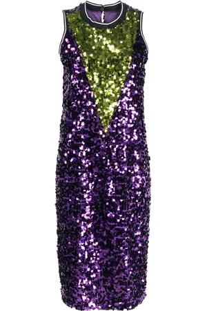 Plan C Kleid mit Pailletten