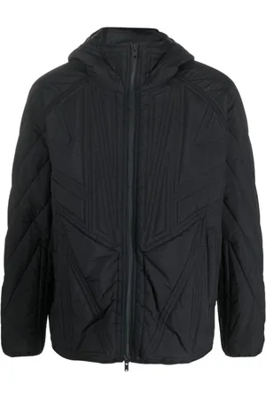Y-3 Gefütterte Kapuzenjacke